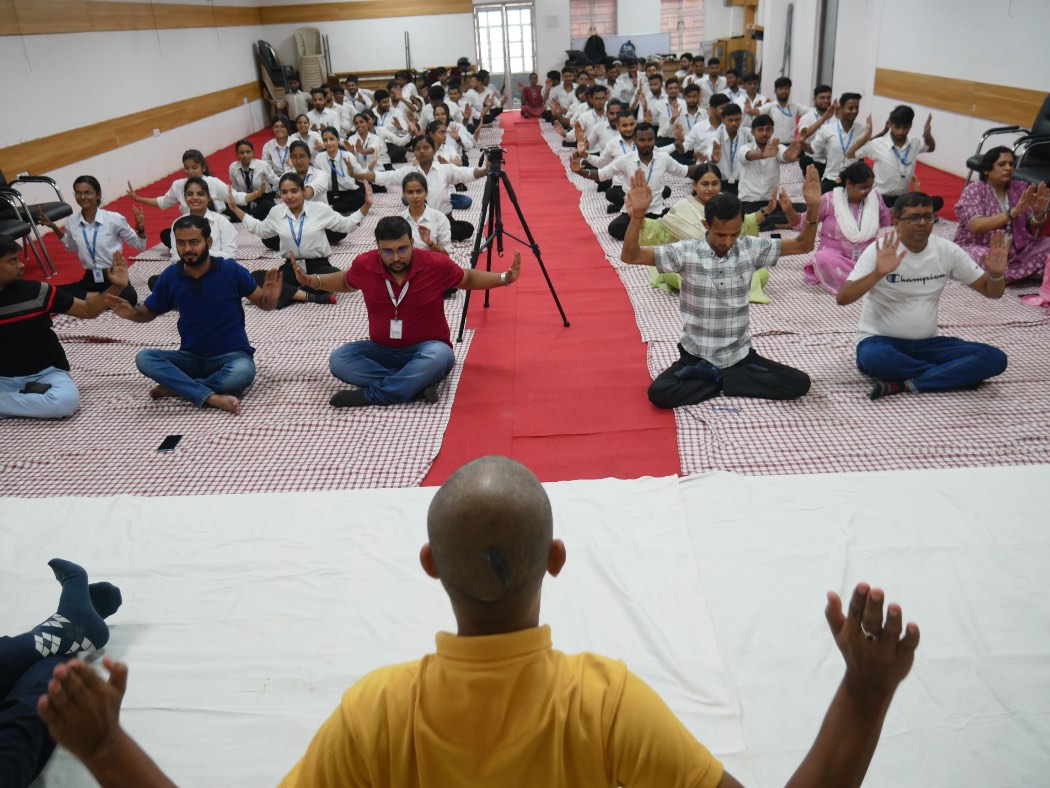  International Yoga Day in IIBM Patna
